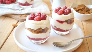 VERRINES TIRAMISU FRAMBOISES SPECULOOS [upl. by Aihsatal883]