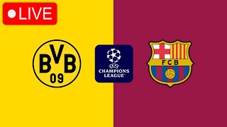 Barcelona vs Dortmund Live Stream  2024 UEFA Champions League Full Match [upl. by Liebermann218]