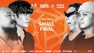 ROFU 🇯🇵 vs JackPot 🇰🇷 I GRAND BEATBOX BATTLE 2023 WORLD LEAGUE I Tag Team Small Final [upl. by Sillig]