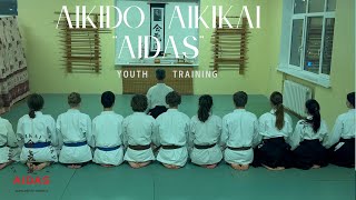 Aikido mokyklos Aidas jaunimas [upl. by Eintruoc545]