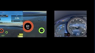 Rimac Nevera Vs Bugatti Chiron Super Sport 0250 mph Acceleration [upl. by Acinoed409]