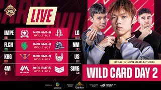 LIVE  DAY 2  M5 World Championship  Wild Card Stage  ENG [upl. by Matthiew88]