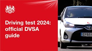 Driving test 2024 official DVSA guide [upl. by Remliw666]