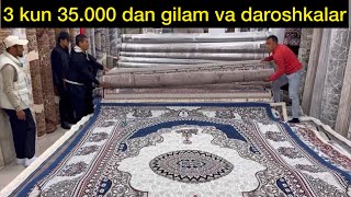 Toshkent Masjid abusaxiy 35000 dan gilam narxlari 2023 [upl. by Charlet]