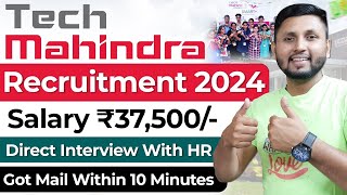 Tech Mahindra Recruitment 2024  Freshers Jobs  Tech Mahindra Jobs For Freshers  Tech Mahindra Job [upl. by Wheeler764]