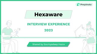 Hexaware Interview Experience 2023 [upl. by Aicirtam257]