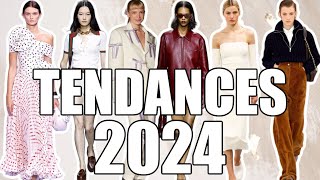 LE TOP DES TENDANCES MODE 2024 [upl. by Marguerita]