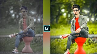 Lightroom Soft Yellow Tone Photo Editing  Lightroom Background Colour Change [upl. by Ecar]