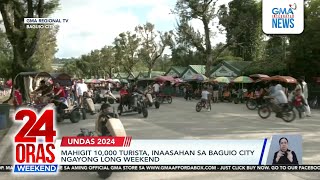 Mga bisita sa Baguio City Public Cemetery ngayong araw dumalaw para makaiwas  24 Oras Weekend [upl. by Airottiv]