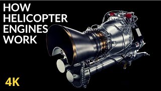 How Does A Helicopter Engine Work  Turboshaft And Jet Engine Explained [upl. by Kyle]