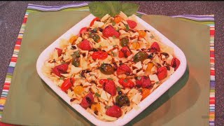 Strawberry Caprese Pasta Salad [upl. by Ert]