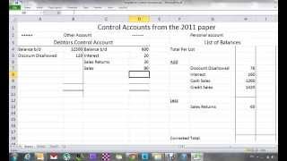 LC Control Accounts 2011 [upl. by Nnaasil872]