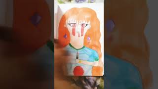 anime girl drawing like subscribe❤❤❤❤❤ [upl. by Eilah]