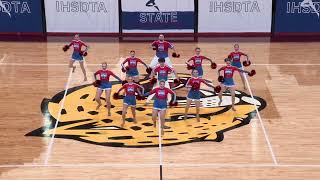 Martinsville High School Pom State Championship 2024 IHSDTA [upl. by Ruscher]