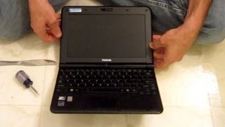 How to Repair a Black Screen on a Toshiba [upl. by Kale]