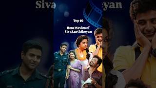 Top 10 Best Movies of Sivakarthikeyan newmovies movie flimreview ytshorts [upl. by Sievert]