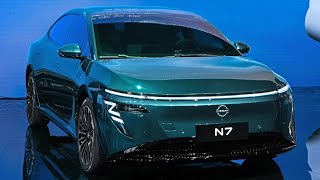 AllNew Nissan N7 Electric Sedan 2025  FIRST LOOK [upl. by Todhunter]