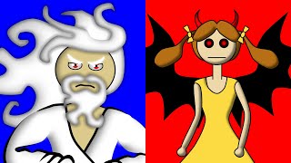 Debate God VS Satan [upl. by Nosreffej]