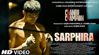 Sarphira Song Chandu Champion  Kartik Aaryan  Chandu Champion Movie Songs  Sarfira Video Song [upl. by Senga]