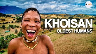 KHOISAN PEOPLE OF SOUTHERN AFRICA  OLDEST HUMANS  Asian Ancestors [upl. by Diane]