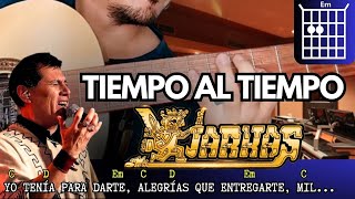 TIEMPO AL TIEMPO Tutorial Guitarra KJARKAS ritmo de tonada Huayño [upl. by Lennahs]