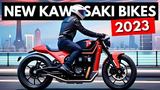 7 New Kawasaki Motorcycles For 2023 [upl. by Ramal]