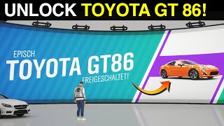 Toyota GT86 freischalten  Forza Horizon 4 16000000 CR [upl. by Eimiaj]