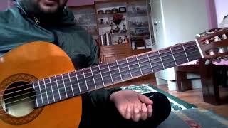 Birsera Malai Guitar solo tutorial  Kripa unplugged version  Adrian Pradhan [upl. by Easlehc]