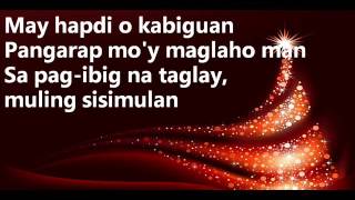 ABSCBN Christmas Station ID 2015 quotThank you for the Lovequot Lyrics [upl. by Enelyahs]