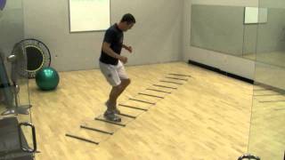 Agility Ladder Drills  Lateral Shuffle [upl. by Corabelle136]