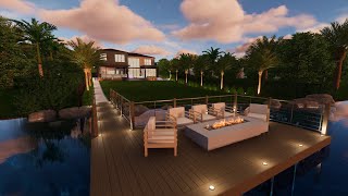 Katzman Project  Waterfront Retreat Fire Pit Lounge with Scenic Backyard Views Orlando FL [upl. by Anelra384]