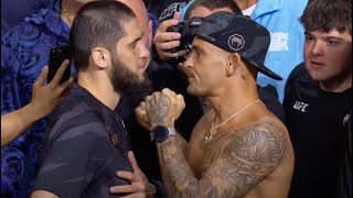 UFC 302 CEREMONIAL WEIGHINS Islam Makhachev vs Dustin Poirier [upl. by Nickles896]