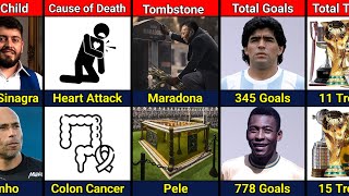 Comparison Maradona VS Pele [upl. by Stevens]