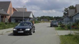 Mercedes SL500  SL50K Kleemann SmartTop roof control while driving [upl. by Santiago]