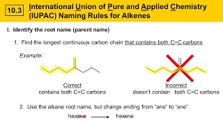 103 Alkene Nomenclature Part 1 [upl. by Tasha]