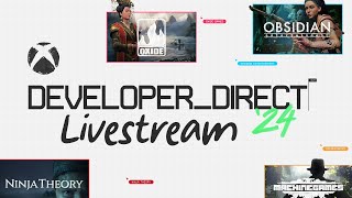 Xbox Developer Direct Livestream 2024  Indiana Jones Senua’s Saga Hellblade 2 amp More [upl. by Gere917]