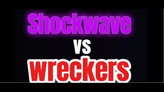 Transformers Shockwave VS Wreckers Stop Motion [upl. by Aztin]