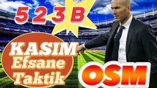 Osm 2023 523 B Kasım Güncel Taktik Online Soccer Manager Tactics 523 B 2023 [upl. by Eus]