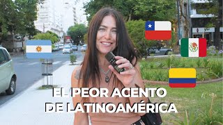 ARGENTINOS sobre EL PEOR y MEJOR acento de LATINOAMÉRICA [upl. by Nav]