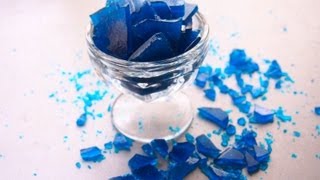 Easy Glass Candy 5 Minute  3 Ingredient Recipe [upl. by Furnary716]