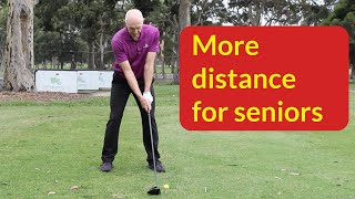 Best senior golf swing for distance [upl. by Jerrilee]