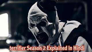 Terrifier 2 Explained in Hindi  terrifier Movie explained in Tamil  terrifier film Summary हिन्दी [upl. by Ahsinam]