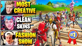 Streamers Host MOST CREATIVE Fashion Show EVER  Fortnite Daily Funny Moments Ep580 [upl. by Eramat]