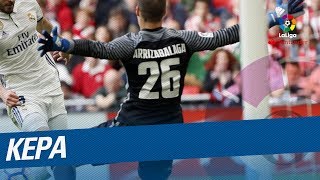 Kepa Best Saves in LaLiga Santander 20162017 [upl. by Alber592]