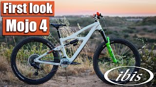 The Brand New Ibis Mojo 4 First Impressions and Bike Check [upl. by Pheni481]