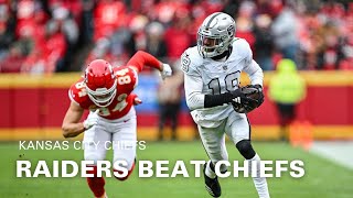 Kansas City Chiefs Fall to Las Vegas Raiders on Christmas Day at Arrowhead Stadium Photo Highlights [upl. by Viv]