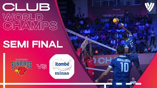 Suntory Sunbirds vs Itambé Minas  Semi Final  Highlights  Mens Club World Championship 2023 [upl. by Sackey]