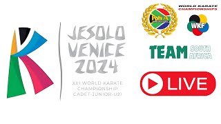 2024 WKF Cadet Junior amp Under 21 World Karate Championships Opening Ceremony Jeselo Venice Italy [upl. by Heyde]