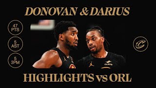 Cavs vs Magic  Darius Garland amp Donovan Mitchell Highlights  1112024 [upl. by Sanford]