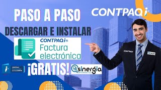 como DESCARGAR🧠INSTALAR⚙CONTPAQi🤷‍♀️FACTURA ELECTRÓNICA✨ [upl. by Ajan]